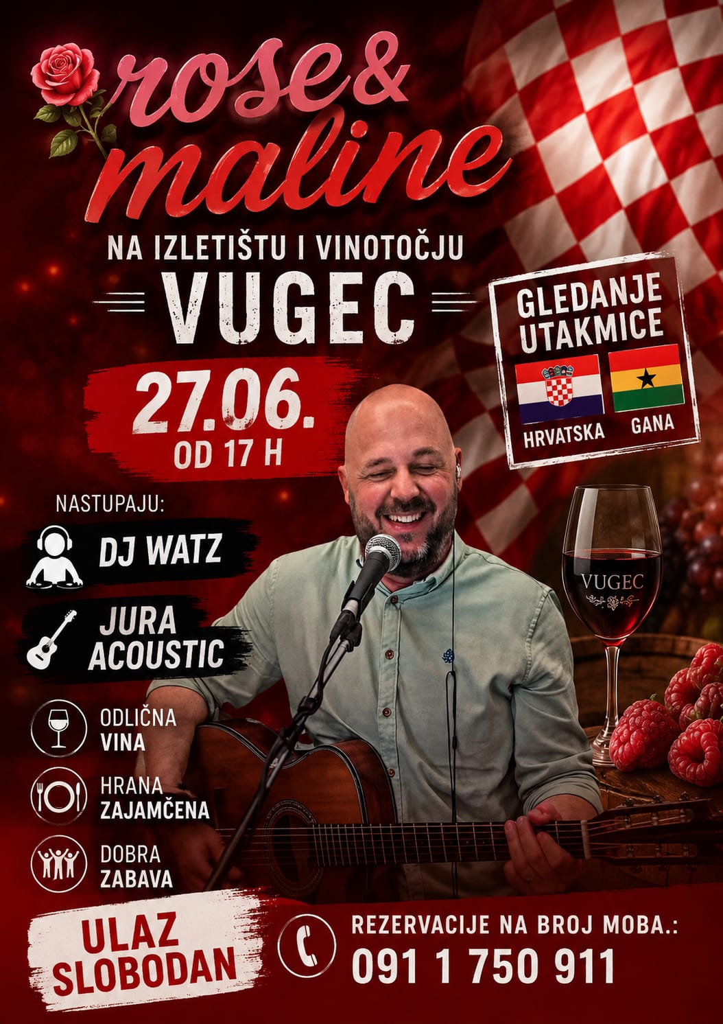 Vugec zaseban program subota